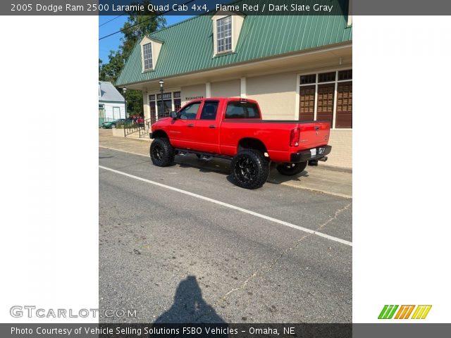 2005 Dodge Ram 2500 Laramie Quad Cab 4x4 in Flame Red