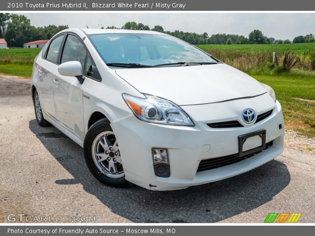 2010 Toyota Prius Hybrid II in Blizzard White Pearl