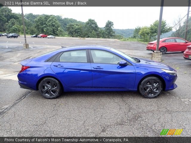 2021 Hyundai Elantra SEL in Intense Blue