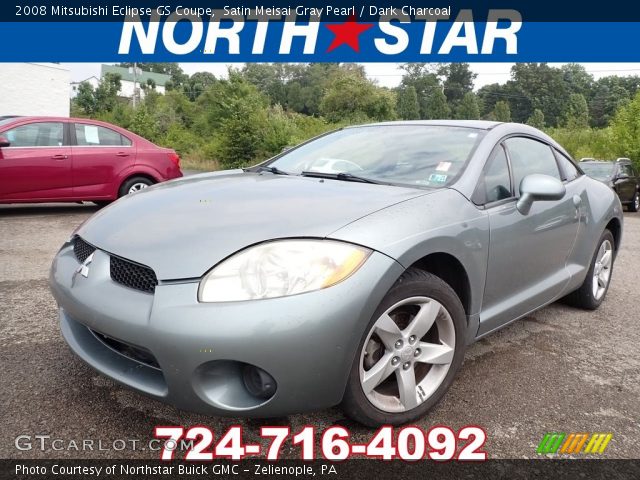 2008 Mitsubishi Eclipse GS Coupe in Satin Meisai Gray Pearl