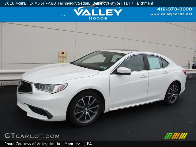 2018 Acura TLX V6 SH-AWD Technology Sedan in Bellanova White Pearl