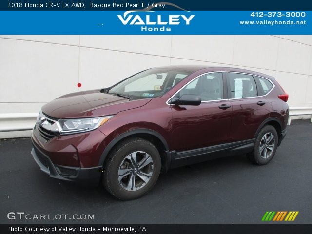 2018 Honda CR-V LX AWD in Basque Red Pearl II