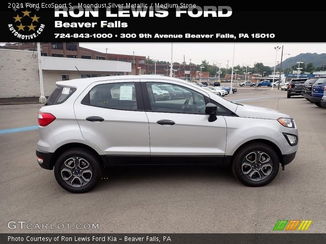 2021 Ford EcoSport S in Moondust Silver Metallic
