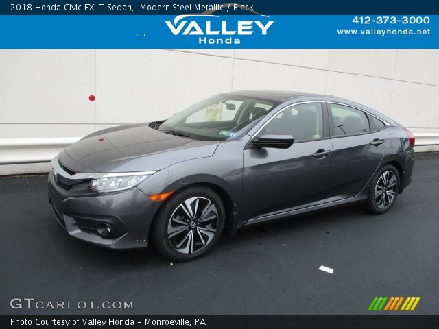 2018 Honda Civic EX-T Sedan in Modern Steel Metallic