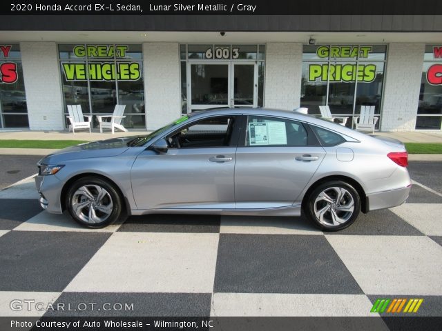 2020 Honda Accord EX-L Sedan in Lunar Silver Metallic