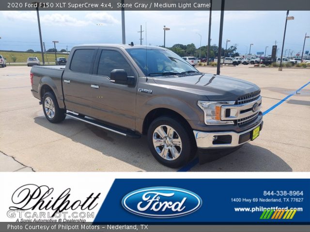 2020 Ford F150 XLT SuperCrew 4x4 in Stone Gray