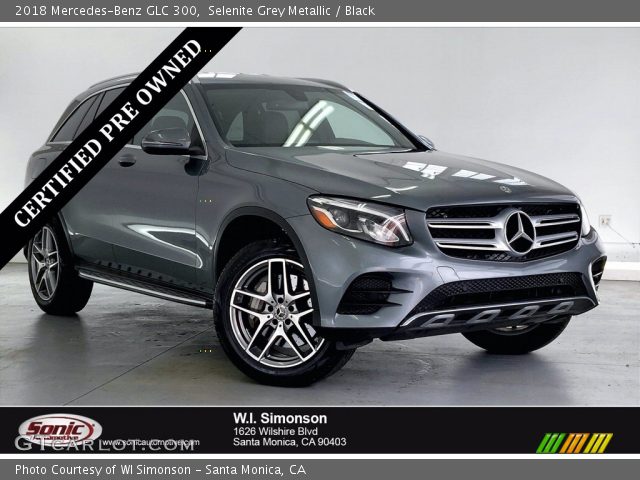2018 Mercedes-Benz GLC 300 in Selenite Grey Metallic