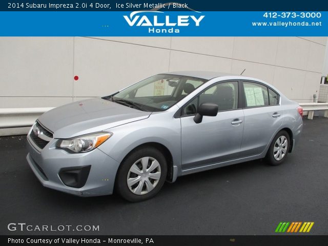 2014 Subaru Impreza 2.0i 4 Door in Ice Silver Metallic