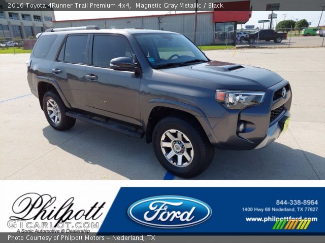 2016 Toyota 4Runner Trail Premium 4x4 in Magnetic Gray Metallic