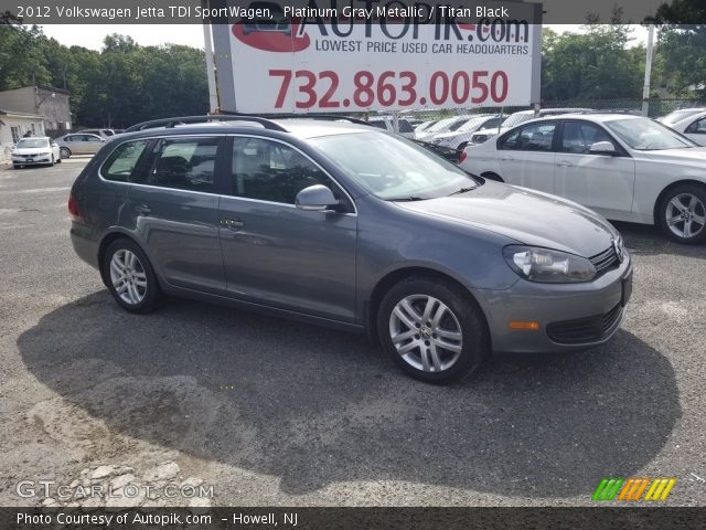 2012 Volkswagen Jetta TDI SportWagen in Platinum Gray Metallic
