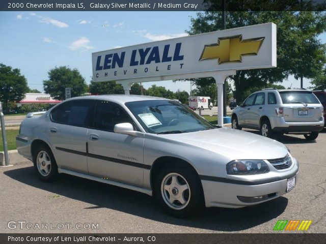 2000 Chevrolet Impala LS in Galaxy Silver Metallic