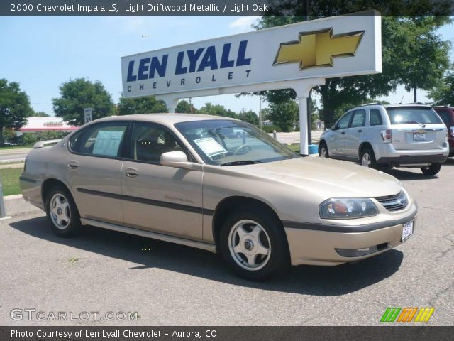 2000 Chevrolet Impala LS in Light Driftwood Metallic