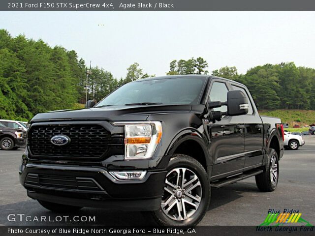 2021 Ford F150 STX SuperCrew 4x4 in Agate Black