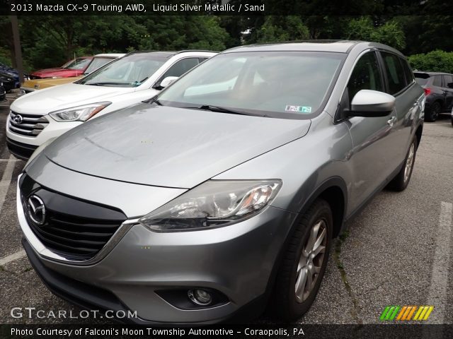 2013 Mazda CX-9 Touring AWD in Liquid Silver Metallic