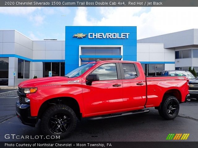 2020 Chevrolet Silverado 1500 Custom Trail Boss Double Cab 4x4 in Red Hot