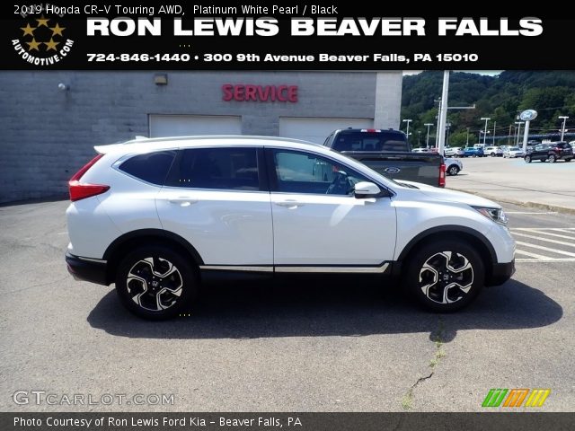 2019 Honda CR-V Touring AWD in Platinum White Pearl
