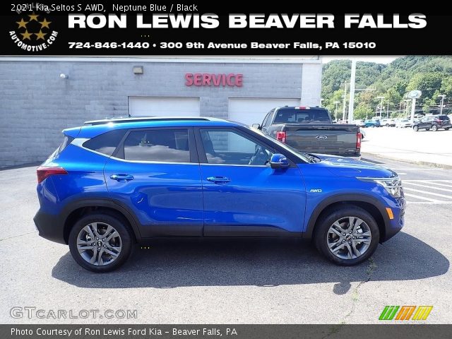 2021 Kia Seltos S AWD in Neptune Blue