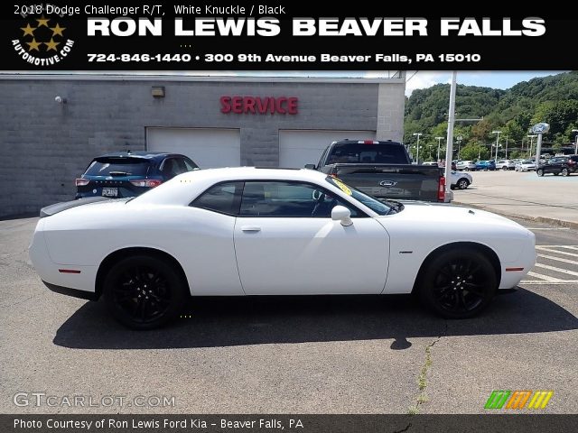 2018 Dodge Challenger R/T in White Knuckle