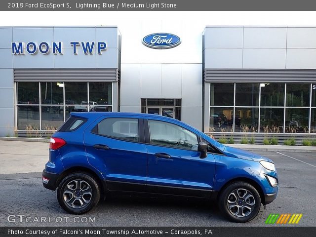 2018 Ford EcoSport S in Lightning Blue