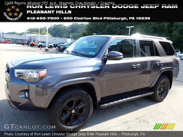 2015 Toyota 4Runner SR5 4x4 in Magnetic Gray Metallic