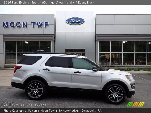 2016 Ford Explorer Sport 4WD in Ingot Silver Metallic