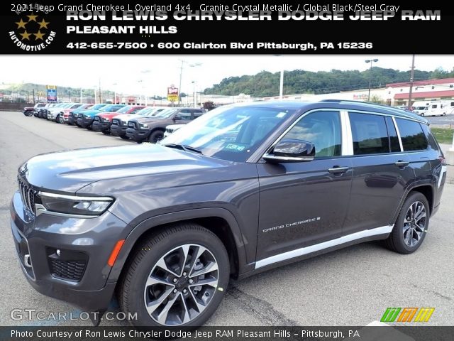 2021 Jeep Grand Cherokee L Overland 4x4 in Granite Crystal Metallic