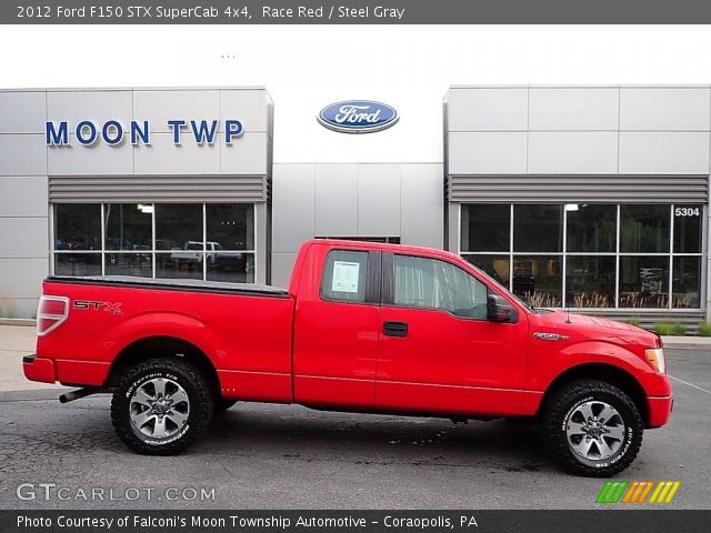 2012 Ford F150 STX SuperCab 4x4 in Race Red