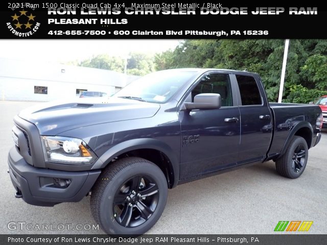 2021 Ram 1500 Classic Quad Cab 4x4 in Maximum Steel Metallic