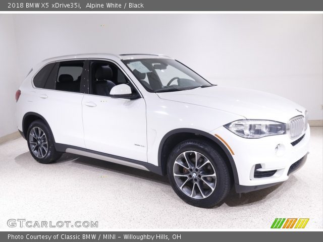 2018 BMW X5 xDrive35i in Alpine White