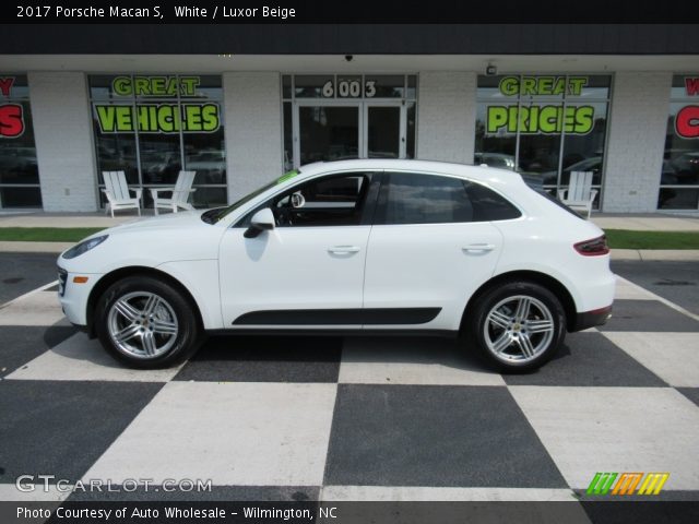 2017 Porsche Macan S in White