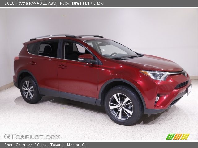2018 Toyota RAV4 XLE AWD in Ruby Flare Pearl