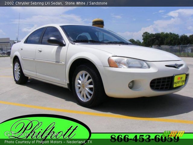 2002 Chrysler Sebring LXi Sedan in Stone White