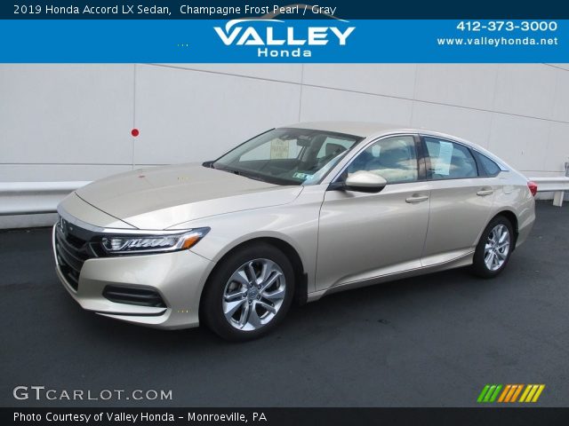 2019 Honda Accord LX Sedan in Champagne Frost Pearl