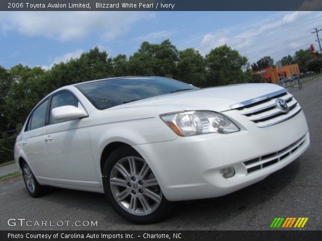 2006 Toyota Avalon Limited in Blizzard White Pearl