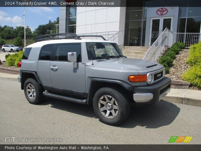 2014 Toyota FJ Cruiser 4WD in Cement Gray