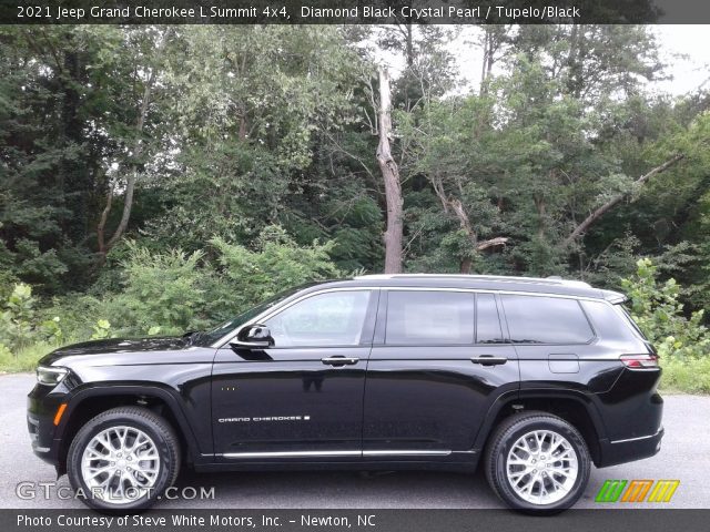 2021 Jeep Grand Cherokee L Summit 4x4 in Diamond Black Crystal Pearl