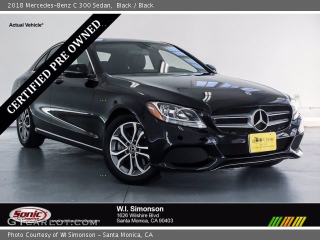 2018 Mercedes-Benz C 300 Sedan in Black