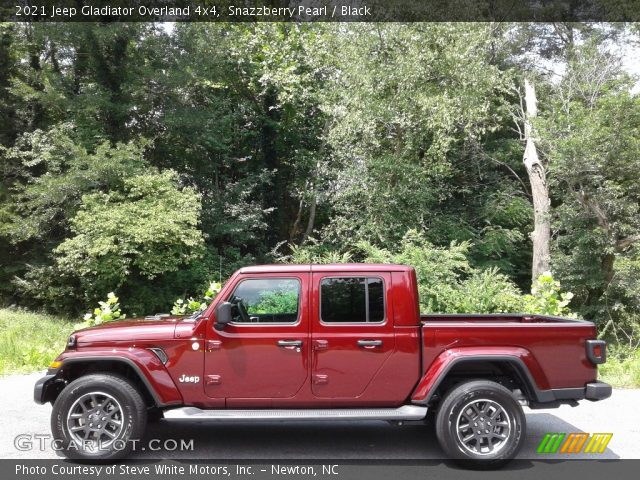 2021 Jeep Gladiator Overland 4x4 in Snazzberry Pearl
