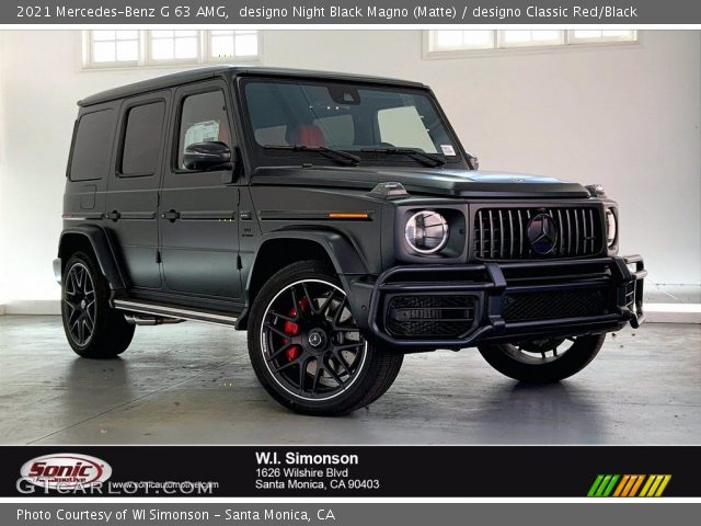 2021 Mercedes-Benz G 63 AMG in designo Night Black Magno (Matte)