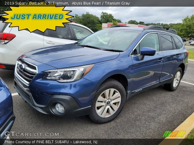 2019 Subaru Outback 2.5i Premium in Abyss Blue Pearl
