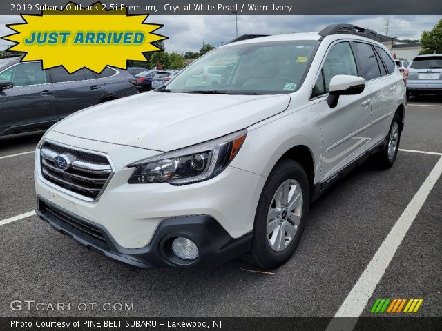 2019 Subaru Outback 2.5i Premium in Crystal White Pearl