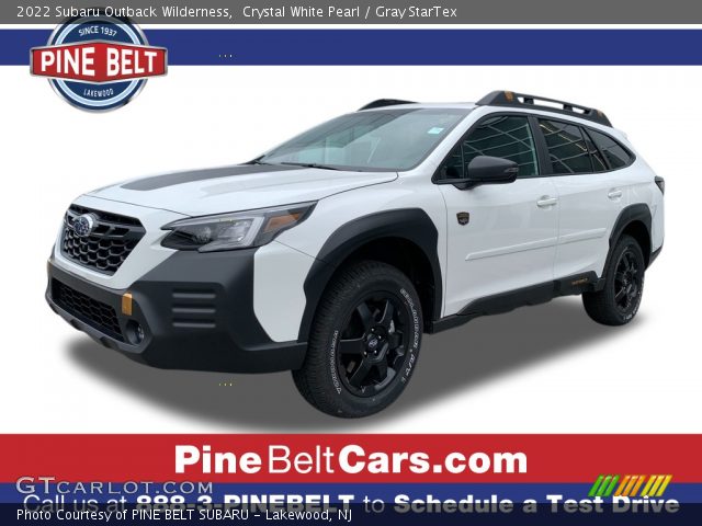 2022 Subaru Outback Wilderness in Crystal White Pearl