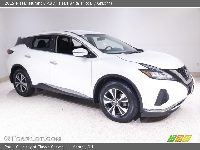 2019 Nissan Murano S AWD in Pearl White Tricoat