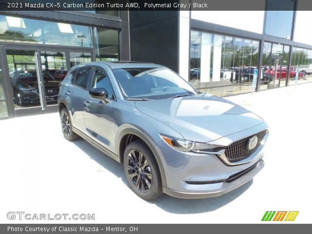 2021 Mazda CX-5 Carbon Edition Turbo AWD in Polymetal Gray