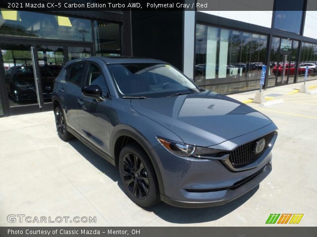 2021 Mazda CX-5 Carbon Edition Turbo AWD in Polymetal Gray