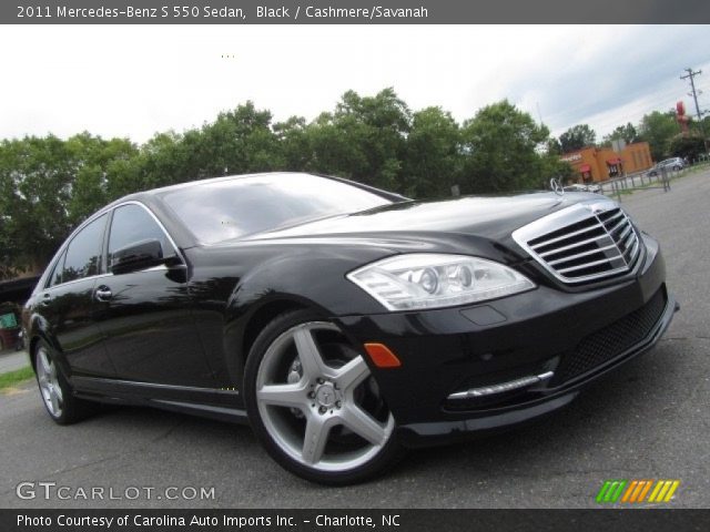 2011 Mercedes-Benz S 550 Sedan in Black