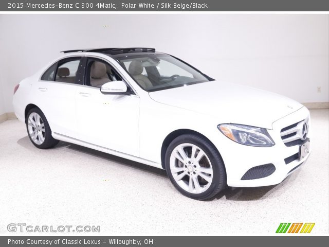 2015 Mercedes-Benz C 300 4Matic in Polar White