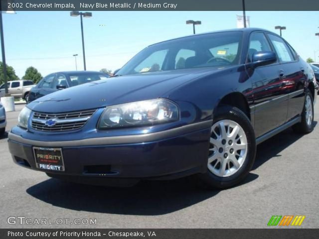 2002 Chevrolet Impala  in Navy Blue Metallic