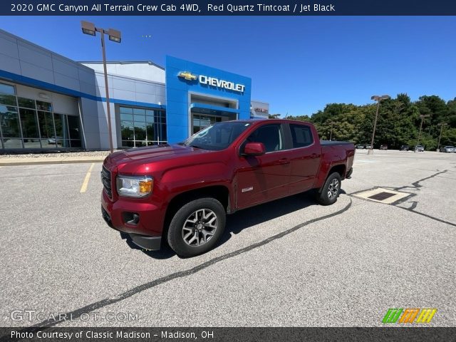 2020 GMC Canyon All Terrain Crew Cab 4WD in Red Quartz Tintcoat