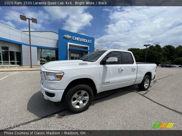 2020 Ram 1500 Laramie Quad Cab 4x4 in Bright White